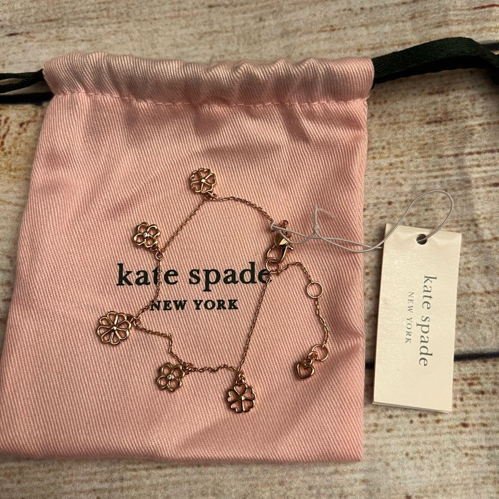 Kate Spade Gold Accessory Pouch